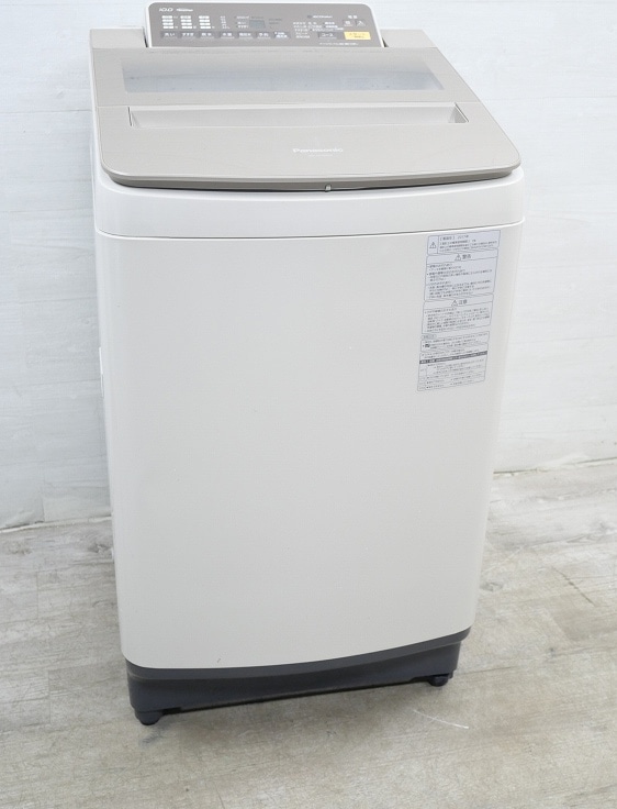 Panasonic NA-FA100H3 全自動洗濯機10.0kg /乾燥機能無 NA-FA100H3-N 全自動洗濯機 シャンパン [洗濯10.0kg /乾燥機能無 /上