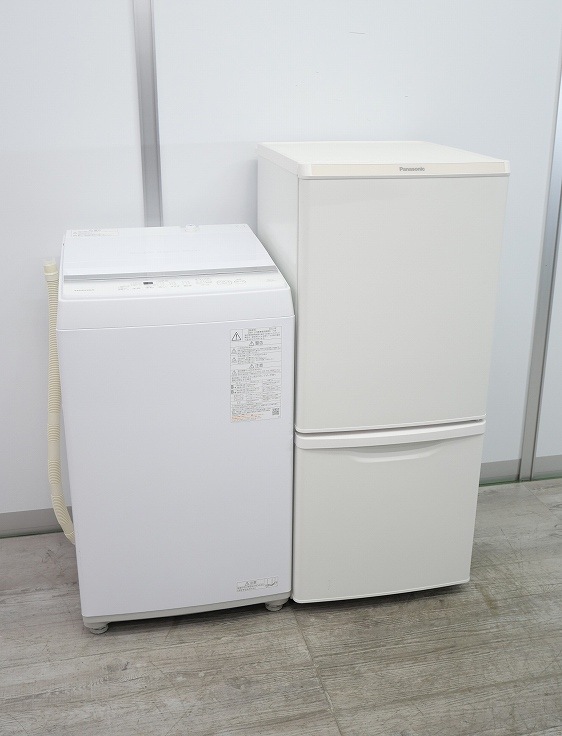 名古屋近郊限定送料設置無料 シャープ洗濯機冷蔵庫セット 1人