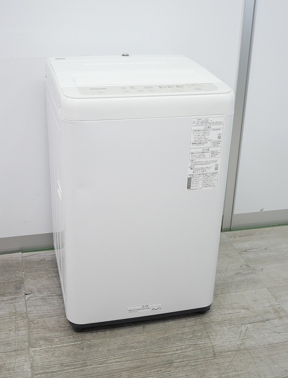 【美品】Panasonic　全自動電気洗濯機　NA-F50B15 　2022年製 2025年最新】Yahoo!オークション -na-f50b15の中古品・新品・未