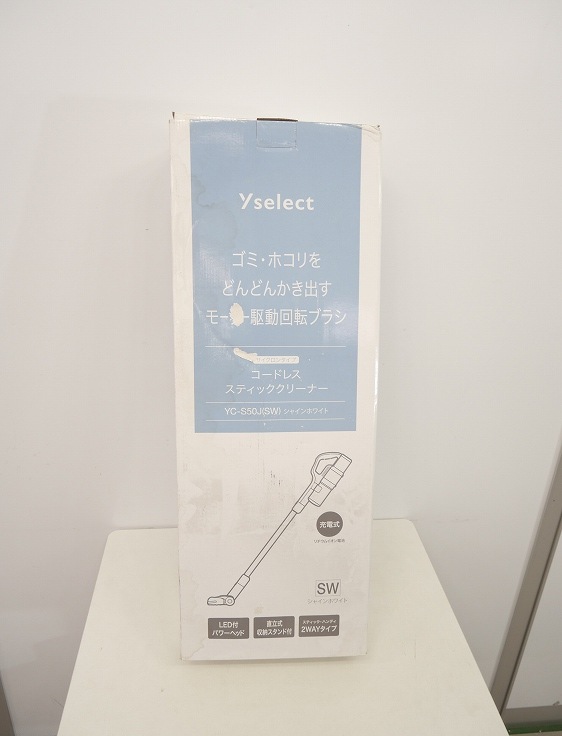 未使用品】ヤマダ製/スティッククリーナー/YC-S50J(SW) | 生活