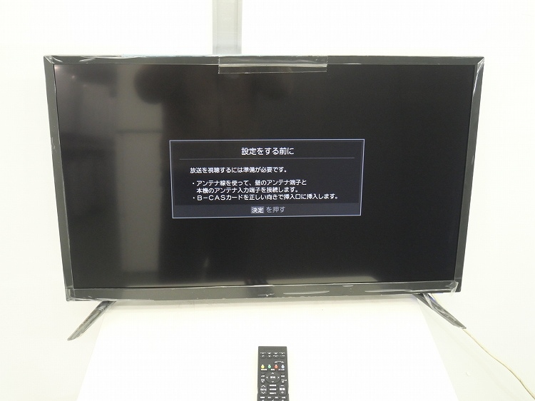 超美品 32インチ 液晶テレビ 32型 LE-3232T ティーズネットワーク ティーズネットワーク製/2021年式/32型/液晶カラーテレビ/LE