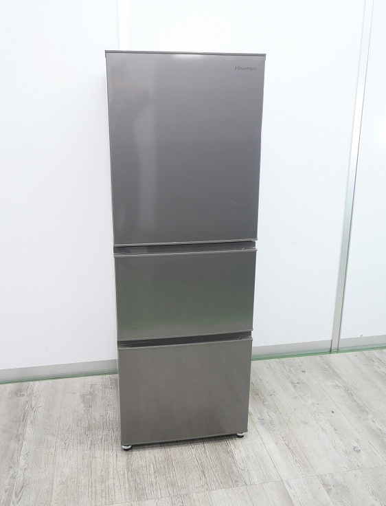Hisense製3ドア/2024年式/283L/冷蔵冷凍庫/HR-D28ES | 中古