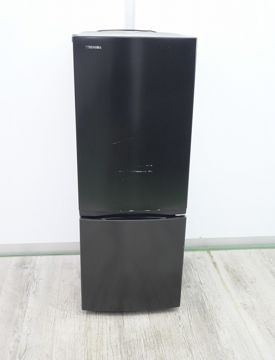 1年保証】冷蔵庫 TOSHIBA 153L 2023年製 ブラック GR-U15BS(K)