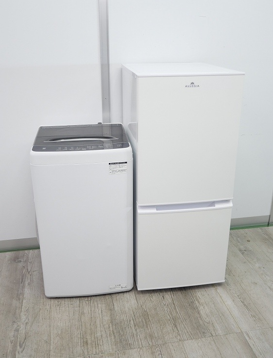 ＡＬＬＥＧｉＡ製,ELSONIC製/21年,23年式/138L,4.5kg/中古家電2点セット ALLEGiA製,ELSONIC製/21年,23年式/138L,4.5kg/中古家電2点