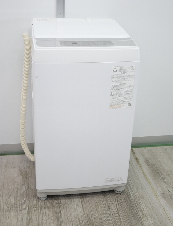 2023年式】東芝製全自動洗濯機7kg AW-700Z2(W)