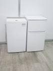 ヤマダ製,Haier製/25年,23年式/85L,4.5kg/中古家電2点セット