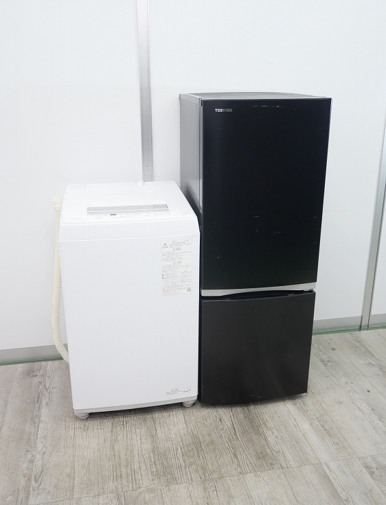 東芝製/20年,22年式/153L,4.5kg/中古家電2点セット | 家電セット