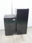 ニトリ製,Haier製/24年,24年式/106L,5.5kg/中古家電2点セット