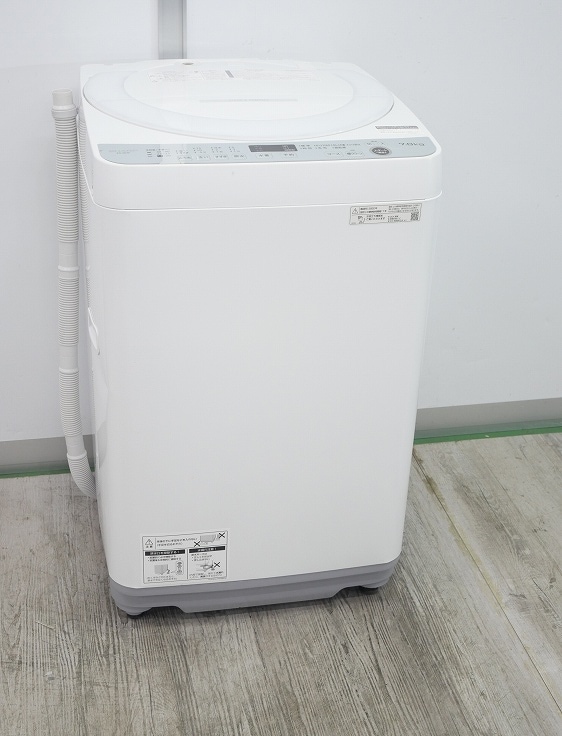 SHARP 全自動洗濯機 ES-GE7F 2022年製 7.0㎏