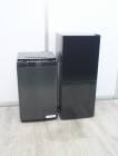 ニトリ製,Hisense製/21年,24年式/106L,5.5kg/中古家電2点セット