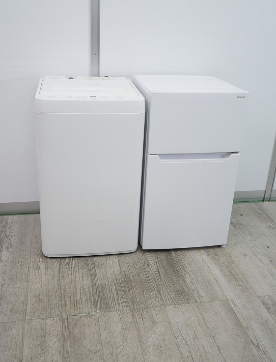 ☆1人暮らし応援格安セット☆ 中古家電2点セット[冷蔵庫・洗濯機