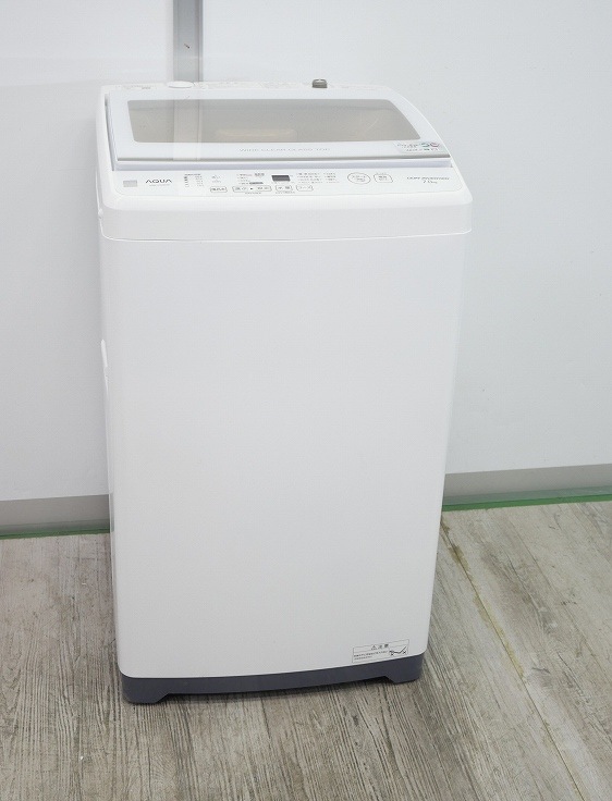大阪限定○配送無料○2021年製○AQUA○AQW-V7E9○洗濯機