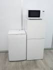 ツインバード製/23年,21年式/146L,5.5kg/中古家電3点セット|冷蔵庫洗濯機電子レンジセット|家電セット