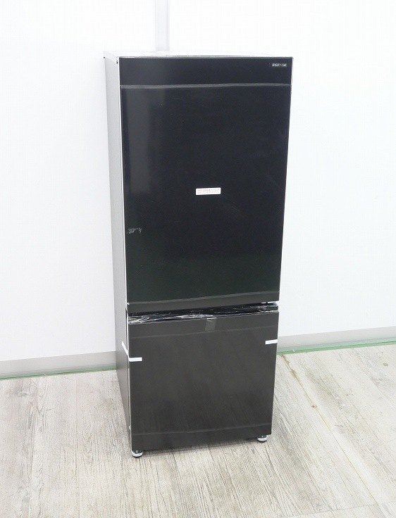 REFAGE YRZ-F15MK 2ドア冷蔵庫 159L ブラック 未使用品】ヤマダ製/2025