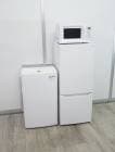 ヤマダ,Haier製/25年,24年式/117L,5.5kg/中古家電3点セット|冷蔵庫洗濯機電子レンジセット|家電セット