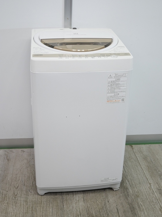 東芝製/2021年式/6kg/全自動洗濯機/AW-6GM1 | 中古洗濯機,6kg | | 激安