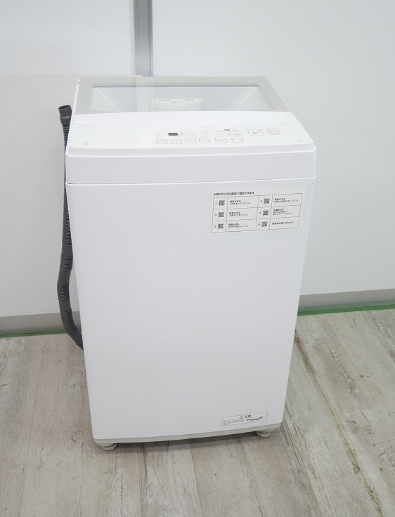 ニトリ製/2024年式/6kg/全自動洗濯機/NT60L1WH | 中古洗濯機,6kg