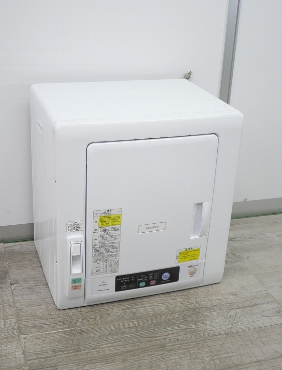 日立製/衣類乾燥機/2018年式/乾燥容量 6kg/DE-N60WV | 洗濯乾燥機,衣類 