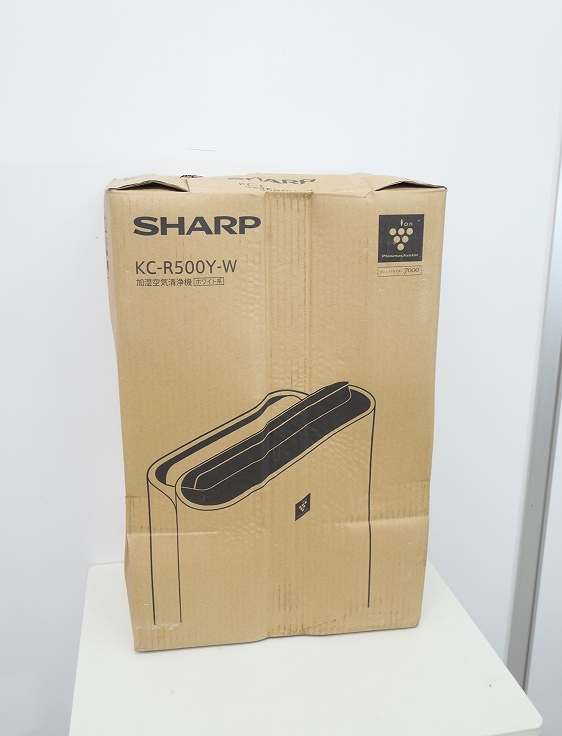 新品・未開梱】シャープ 加湿空気清浄機 KC-R500Y-W ホワイト 未使用品