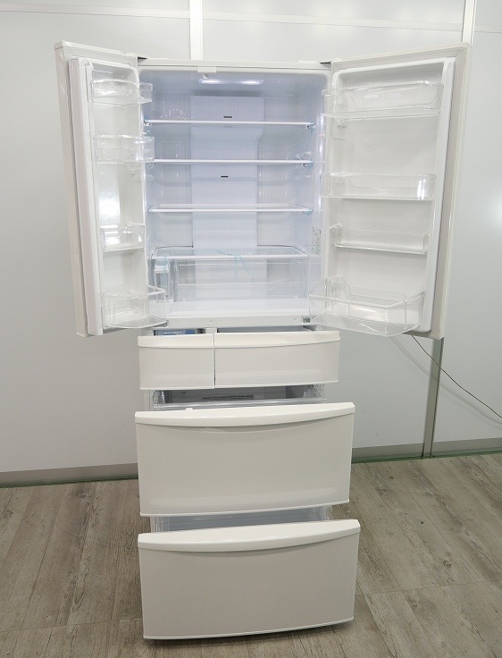 ��̤�����ʡ�Panasonic��6�ɥ�/451L/�Υ�ե�����¢�����/NR-FVF45S1-W