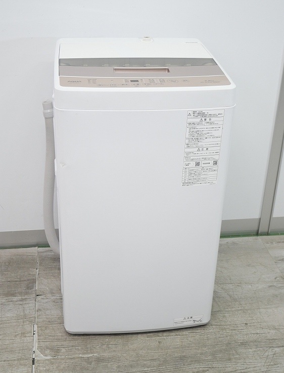 【4/4(金)まで出品】　2023年製AQUA全自動洗濯機4.5kg 2023年製AQUA全自動洗濯機4.5kg
