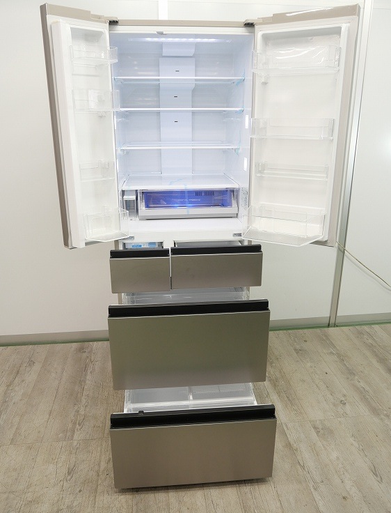 ��̤�����ʡ�Panasonic��/6�ɥ�/525L/�Υ�ե���������¢��/NR-F53HV1-N