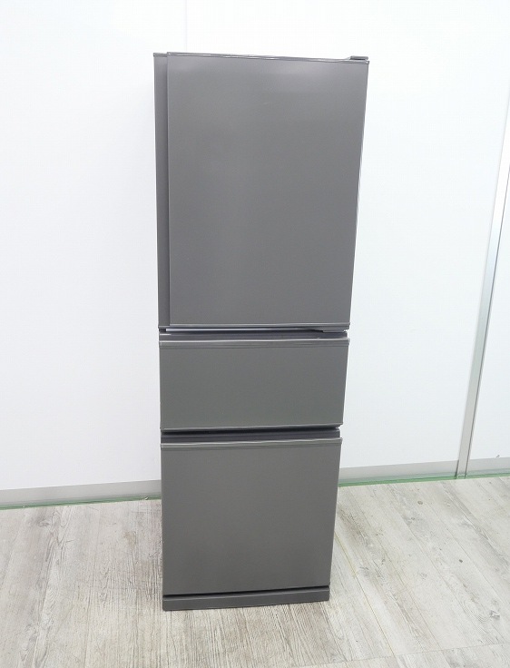 三菱 冷蔵庫 3ドア 2021年製 MR-CX27F-W 272L