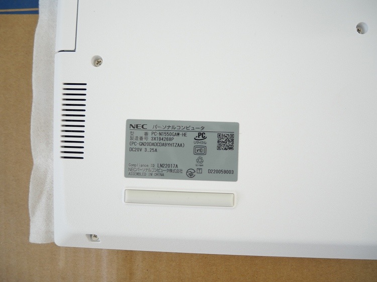 ��̤�����ʡ�NEC��/�Ρ��ȥѥ�����/LAVIE/N1550/GAW-HE