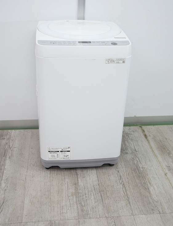 ID387676　7K洗濯機　シャープ　2021年製　ES-GE7E　　※キズアリ ID387676 7K洗濯機 シャープ 2021年製 ES-GE7E ※キズアリ ES-S7H | 洗濯