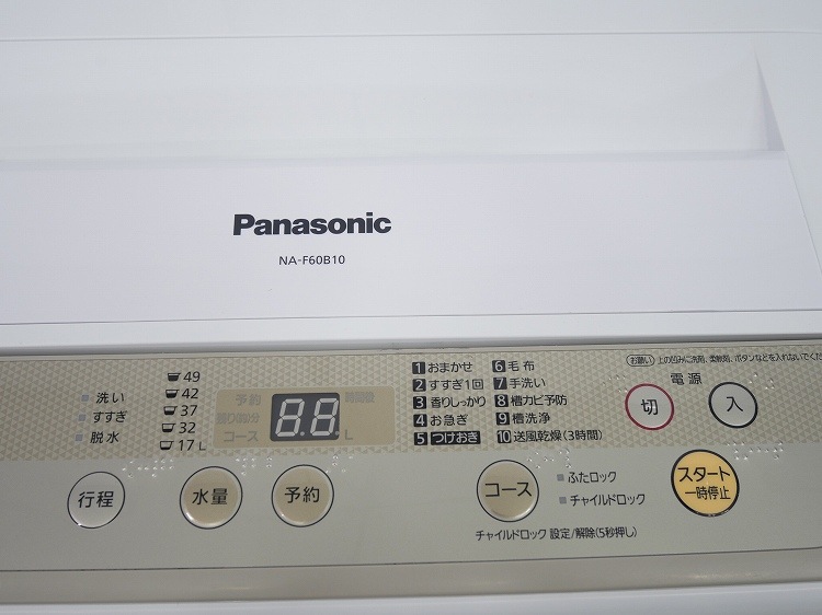 Panasonic��/2017ǯ��/6.0kg/����ư������/NA-F60B10