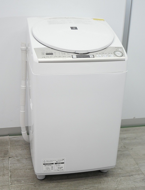 シャープ製/2021年式/8kg/洗濯乾燥機/ES-TX8EKS | 洗濯乾燥機,7kg  