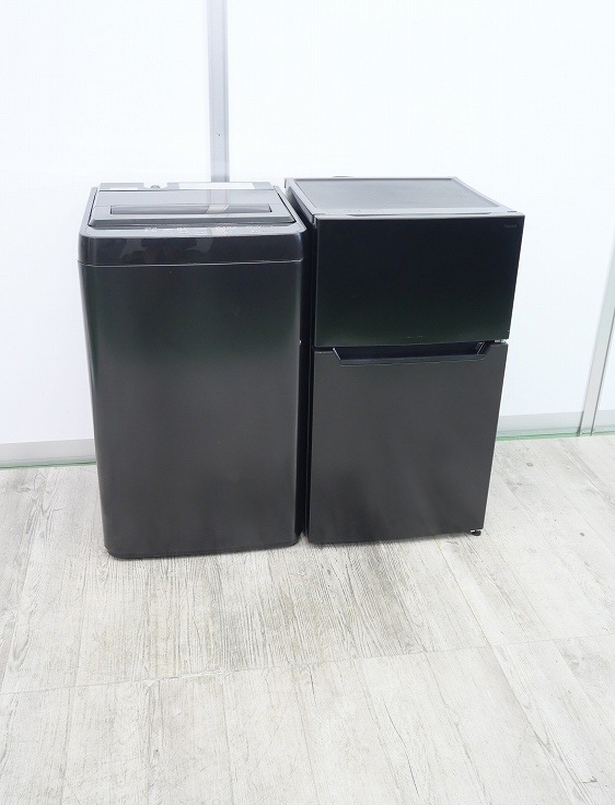 ヤマダ製/23年,25年式/87L,4.5kg/中古家電2点セット ヤマダ製/23年,25年式/87L,4.5kg/中古家電2点セット | 家電セット