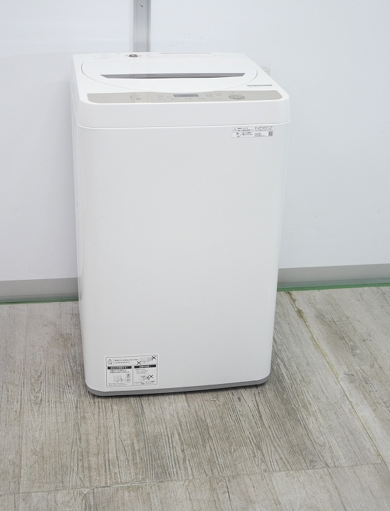 SHARP 洗濯機 ES-GE6E-T 6kg 2021年製 282SP 【公式通販】
