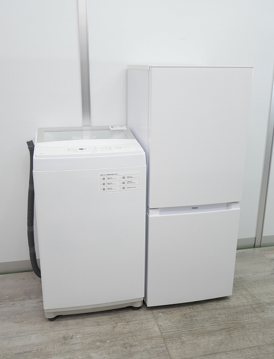 Haier製/22年,20年式/140L,6kg/中古家電2点セット Haier製/22年,20年式/140L,6kg/中古家電2点セット | 家電セット,冷蔵庫