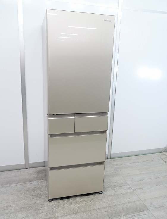 Panasonic製/5ドア/2022年式/ 450L/ノンフロン冷蔵冷凍庫/NR-E458PXL-N | 冷蔵庫,401L~以上 | | 激安学生リサイクルショップ