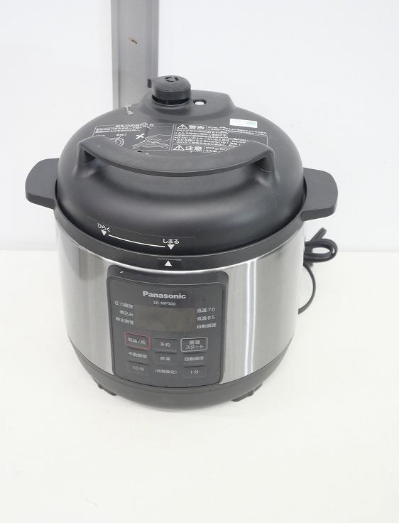 Panasonic製/2020年式/3.0L/電気圧力なべ/SR-MP300 | キッチン家電