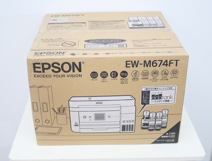 未使用品】EPSON製/インクジェットプリンター/EW-M674FT | 娯楽家電 