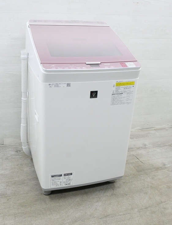 SHARP シャープ 全自動電気洗濯機 ES-GV7H-P 2023年製 Amazon.co.jp: