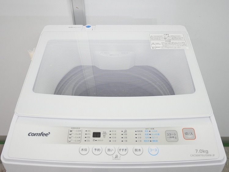 comfee��/2023ǯ��/7kg/����ư������/CAC06W70U/EWW-JP
