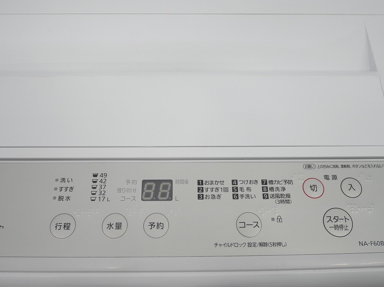 Panasonic��/2020ǯ��/6.0kg/����ư������/NA-F60B13