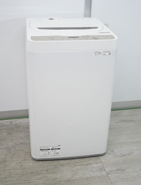 SHARP シャープ ES-GE6E 6,0kg 全自動洗濯機 2021年製