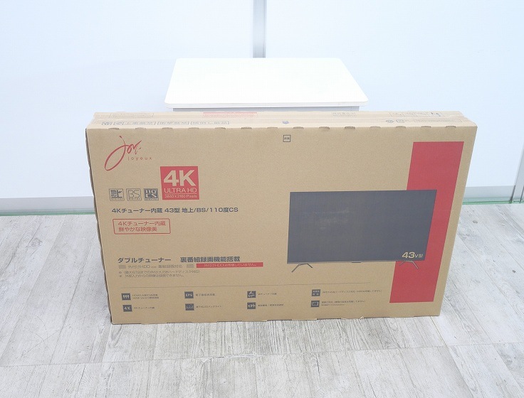 �ڿ��ʡۥ���磻����/43��/4K���塼�ʡ���¢ �վ��ƥ��/JOY-4K43REAL