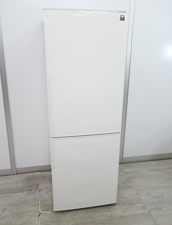 シャープ製/2018年式/271L/ノンフロン冷蔵冷凍庫/SJ-PD27D-W