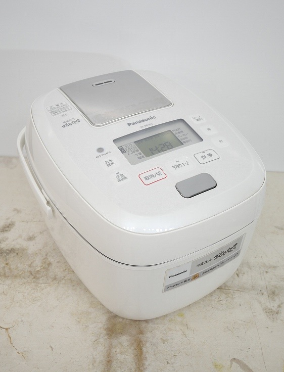 2019年製 Panasonic 可変圧力IHジャー炊飯器 SR-PB109 Panasonic製/2019年式/1.0L 5.5合/可変圧力IH炊飯器/SR-PB109