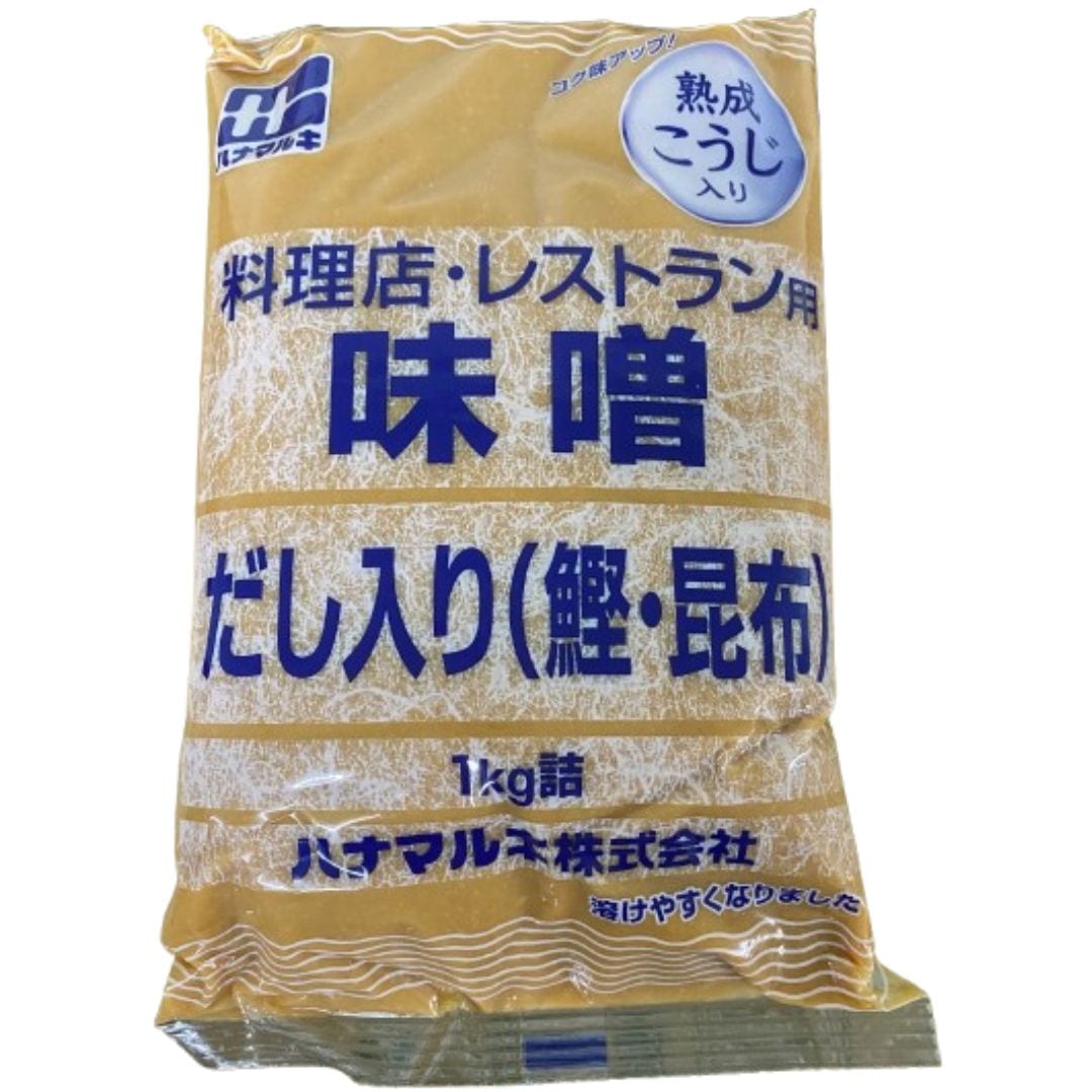 ハナマルキ 料理店用 だし入りみそ 1㎏
