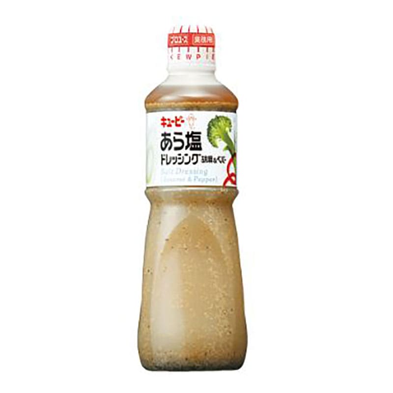 キユーピー あら塩ドレッシング 胡麻＆ペパー 1L