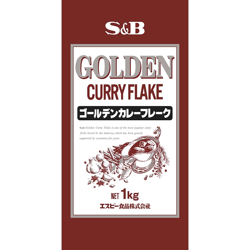 SB ゴールデンカレーフレーク 1kg Ｅ