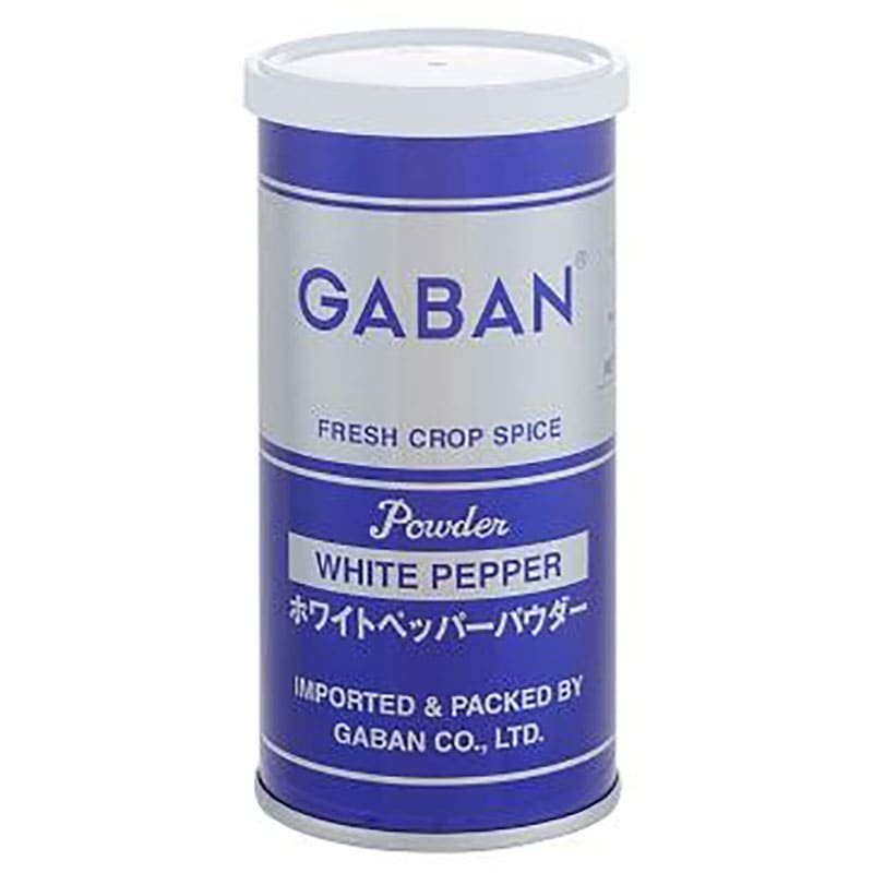 GABAN ホワイトペッパーパウダー 80g缶