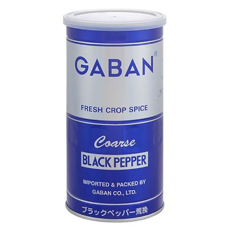 GABANブラックペッパー荒挽 420g缶