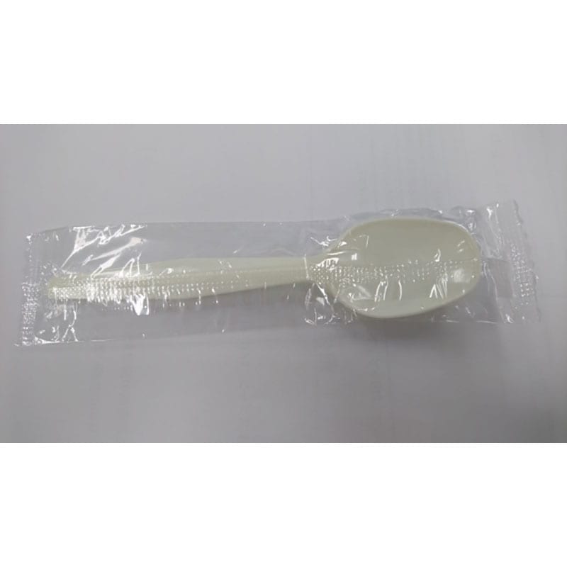 特中スプーン 白 140mm 単袋入 100本